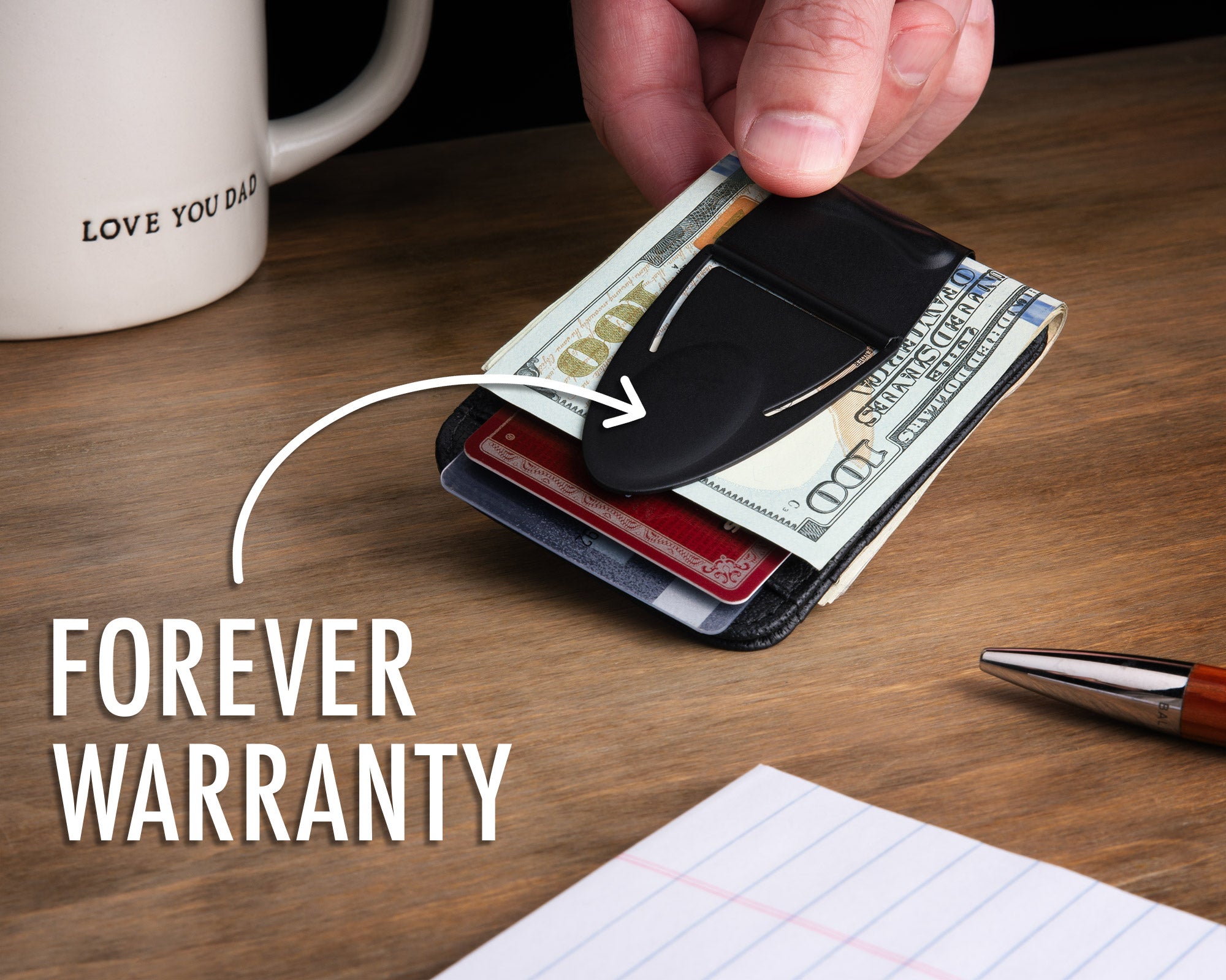 Money Clamp Geneva Black Matte – MoneyClamp