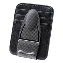 Load image into Gallery viewer, Geneva Black Mesh MoneyClamp® with Wallet