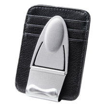 Load image into Gallery viewer, Geneva Silver Mesh MoneyClamp® with Wallet