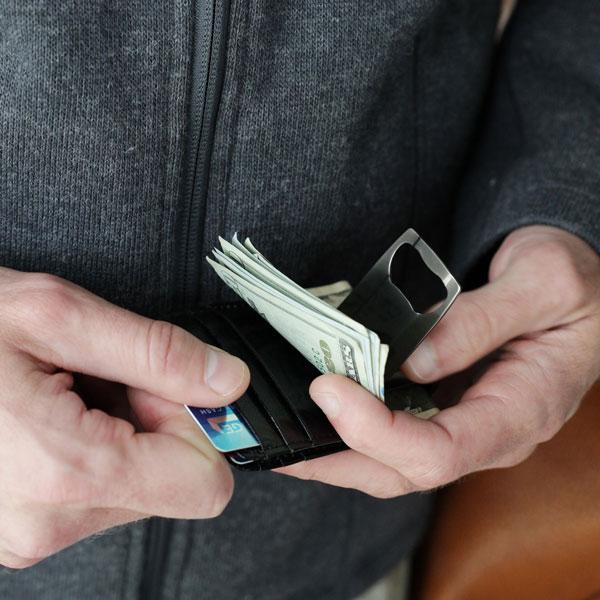 
                  
                    Black Leather Designer Wallet
                  
                