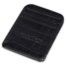 Load image into Gallery viewer, Black Leather Designer Wallet